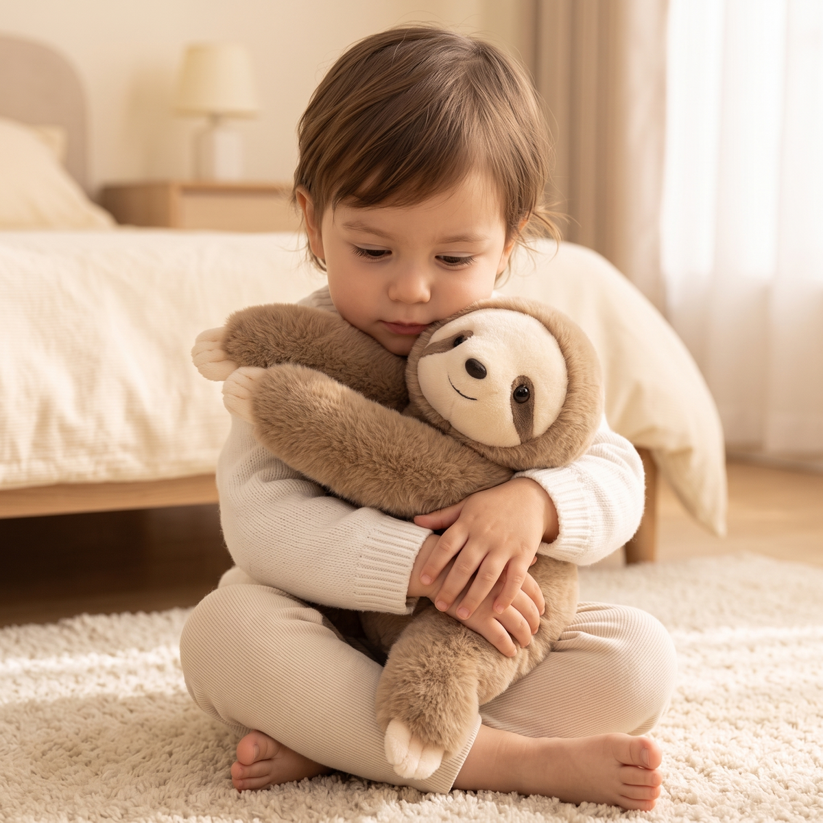 Peluche Paresseux Lestée Apaisante 30 cm