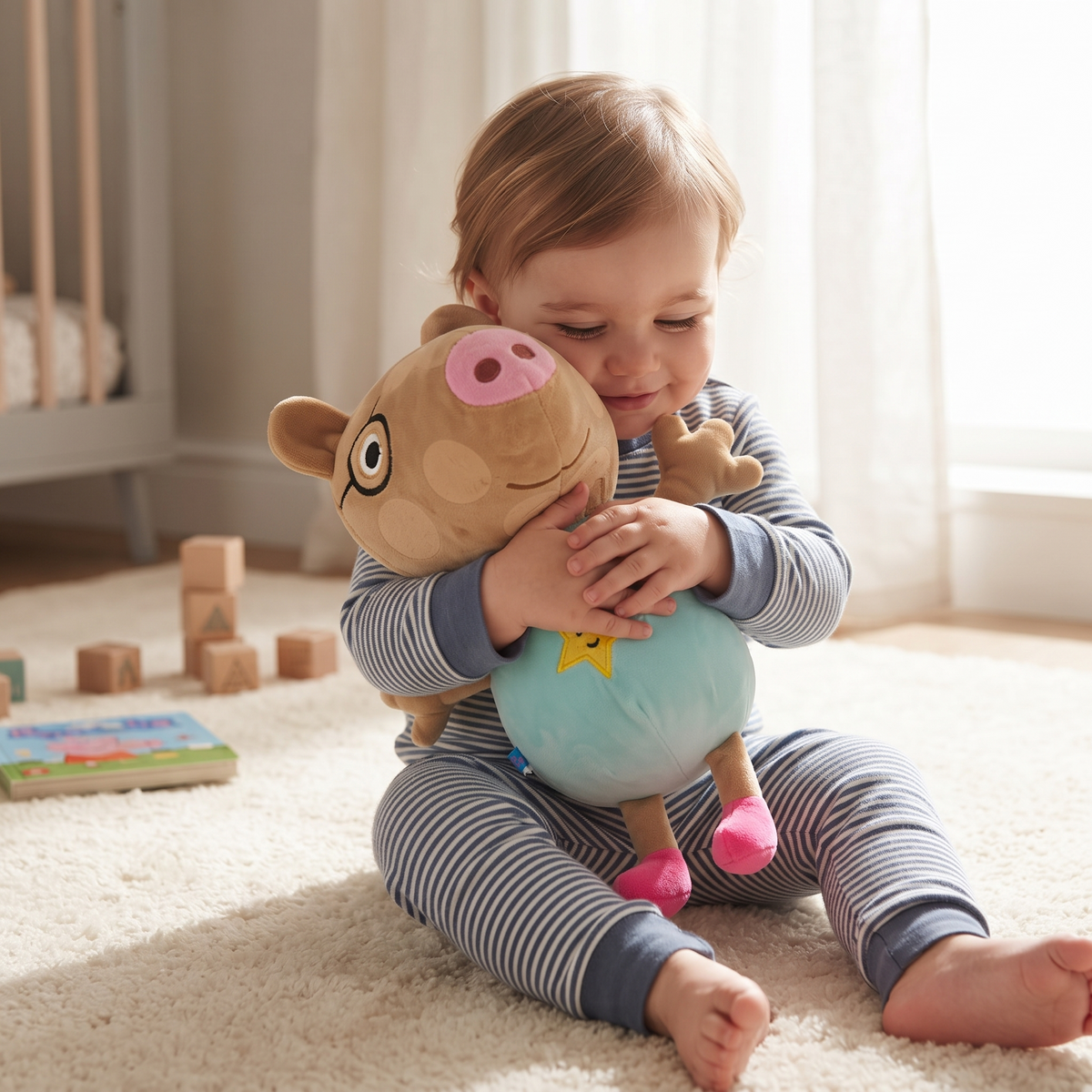 Peluche Pedro Pony Peppa Pig 19 cm