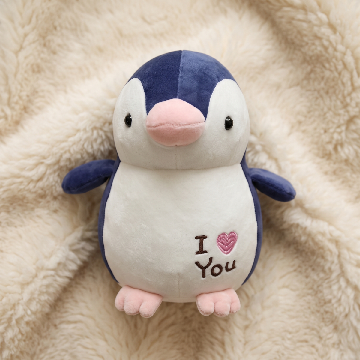 Peluche Pingouin I Love You