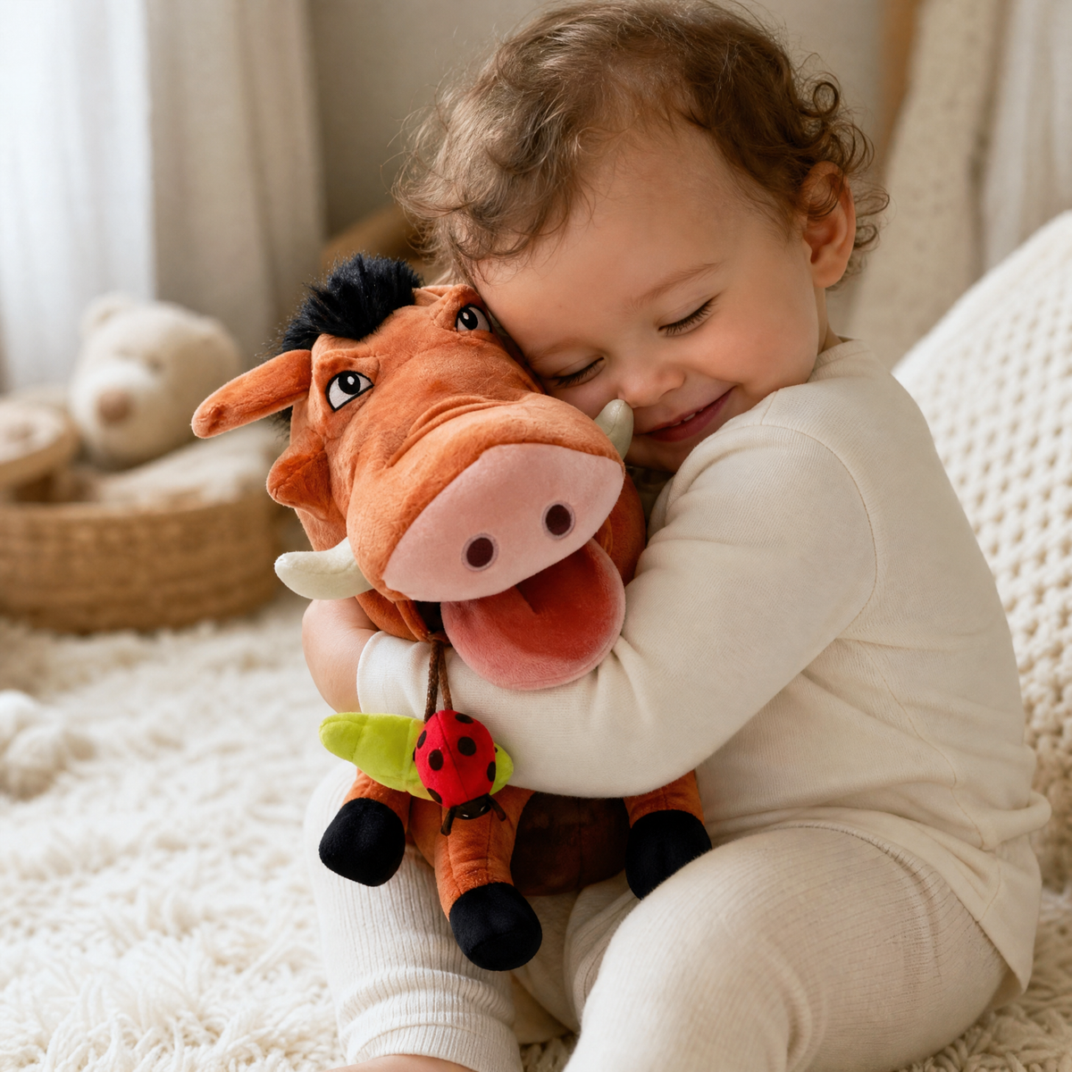 Peluche Pumbaa Le Roi Lion 37 cm