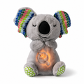 Atmendes Koala-Plüschtier Grau mit Beruhigungsfunktion