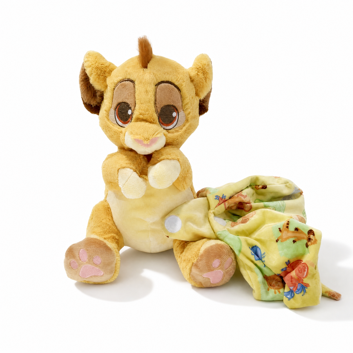 Peluche Simba avec Couverture Amovible