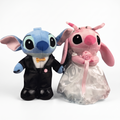Plüschtier-Duo Disney Brautpaar Stitch und Angel