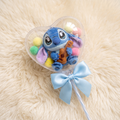 Peluche Stitch Écrin Cœur Saint-Valentin