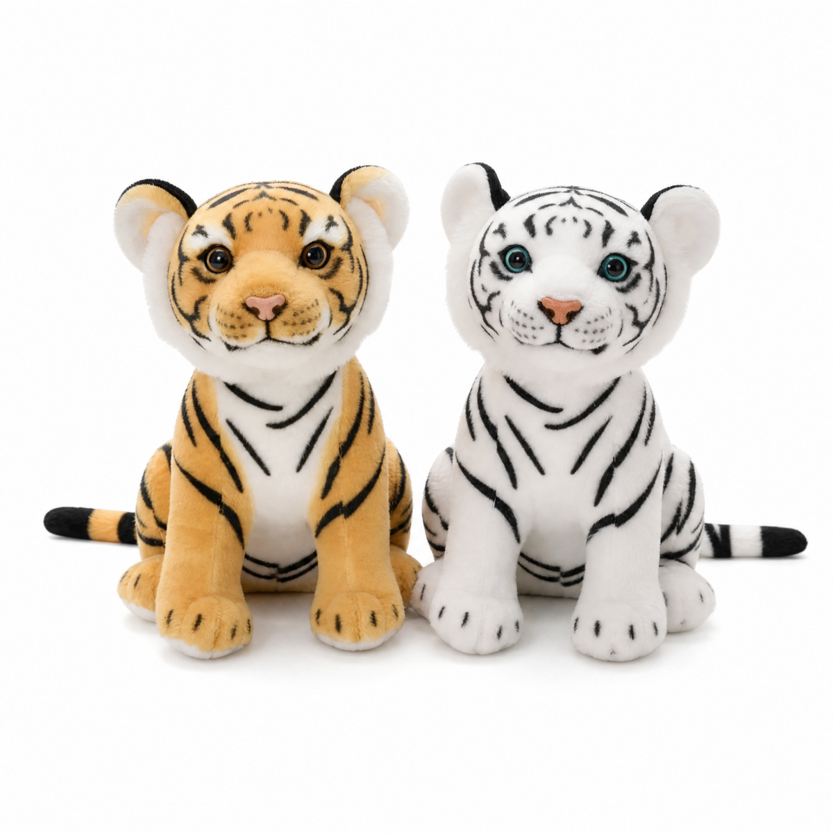 Peluche Tigre Bébé Réaliste 23cm