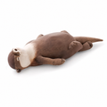 Peluche Trousse Loutre Marron 40 cm