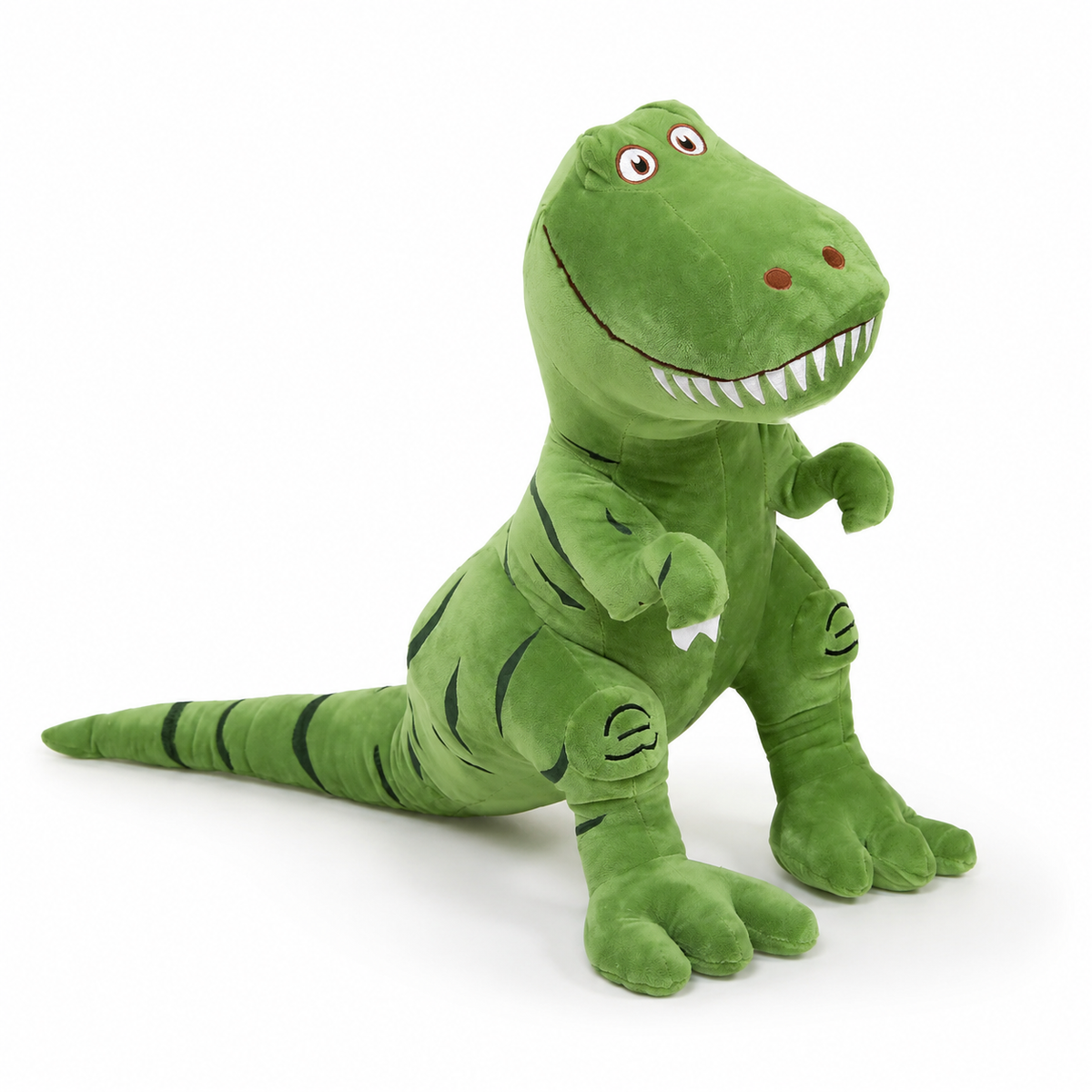 Peluche Tyrannosaure Verte T-Rex Adorable