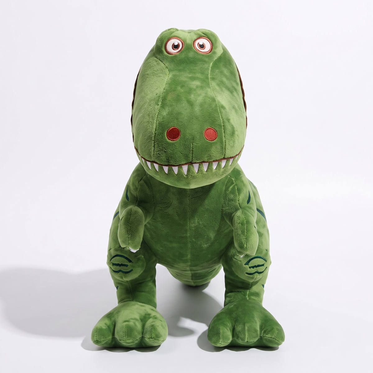 Peluche Tyrannosaure Verte T-Rex Adorable