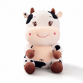 Peluche Vache Bébé 25cm