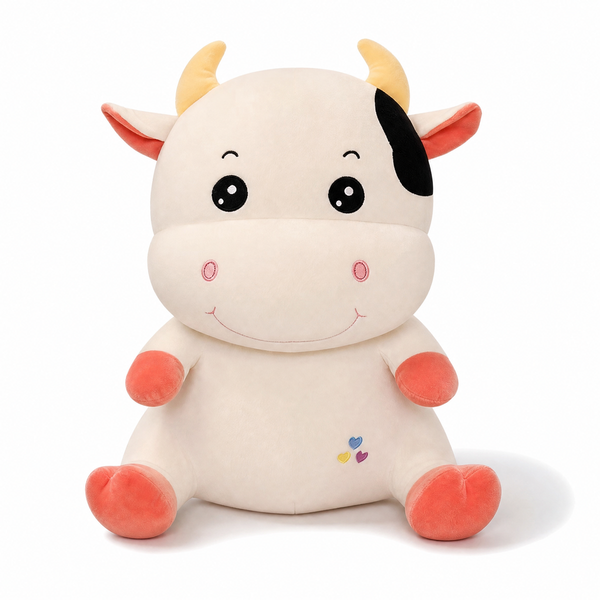 Peluche Vache Mignonne en Coton Doux