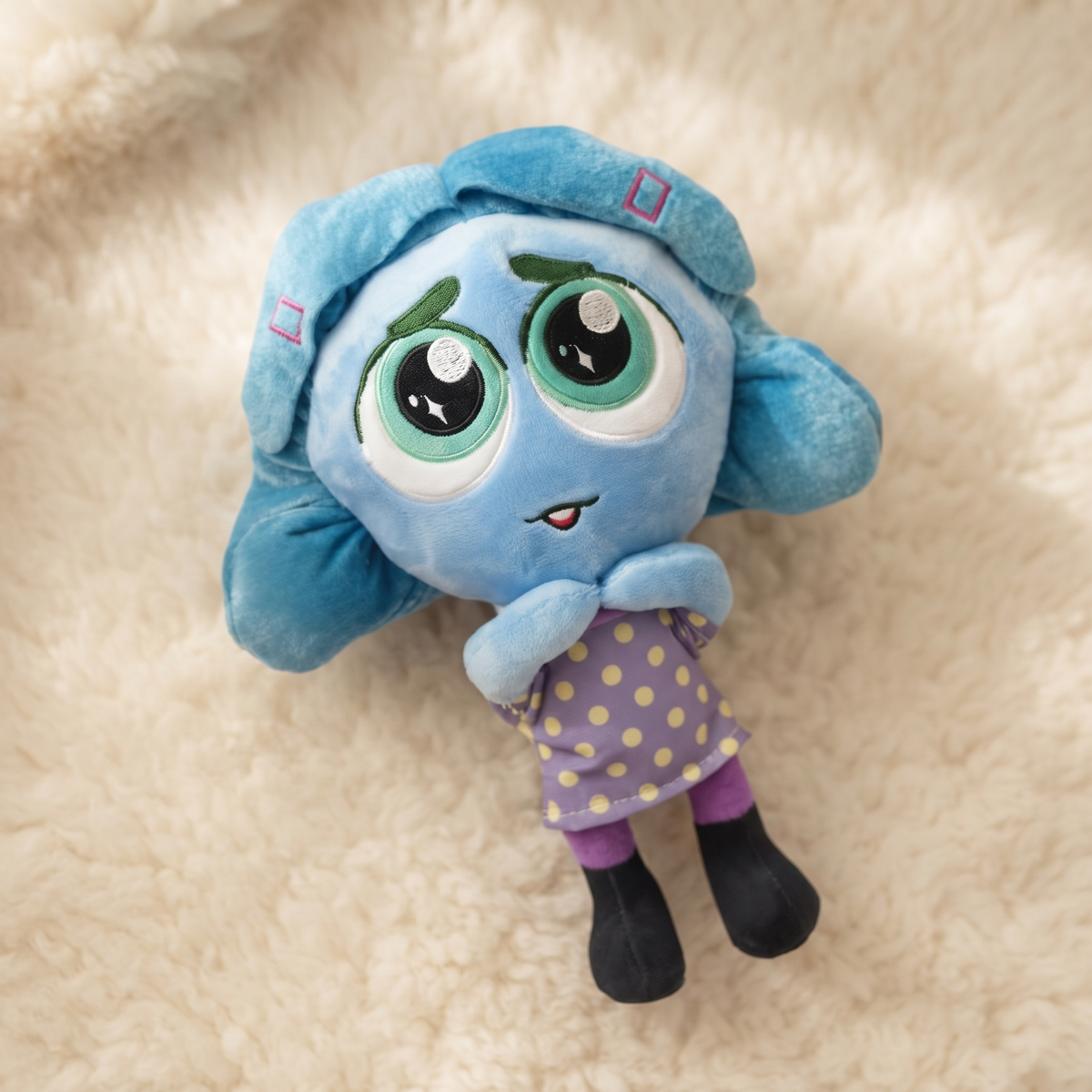 Peluche Vice Versa Envie 25 cm Personnage Bleu