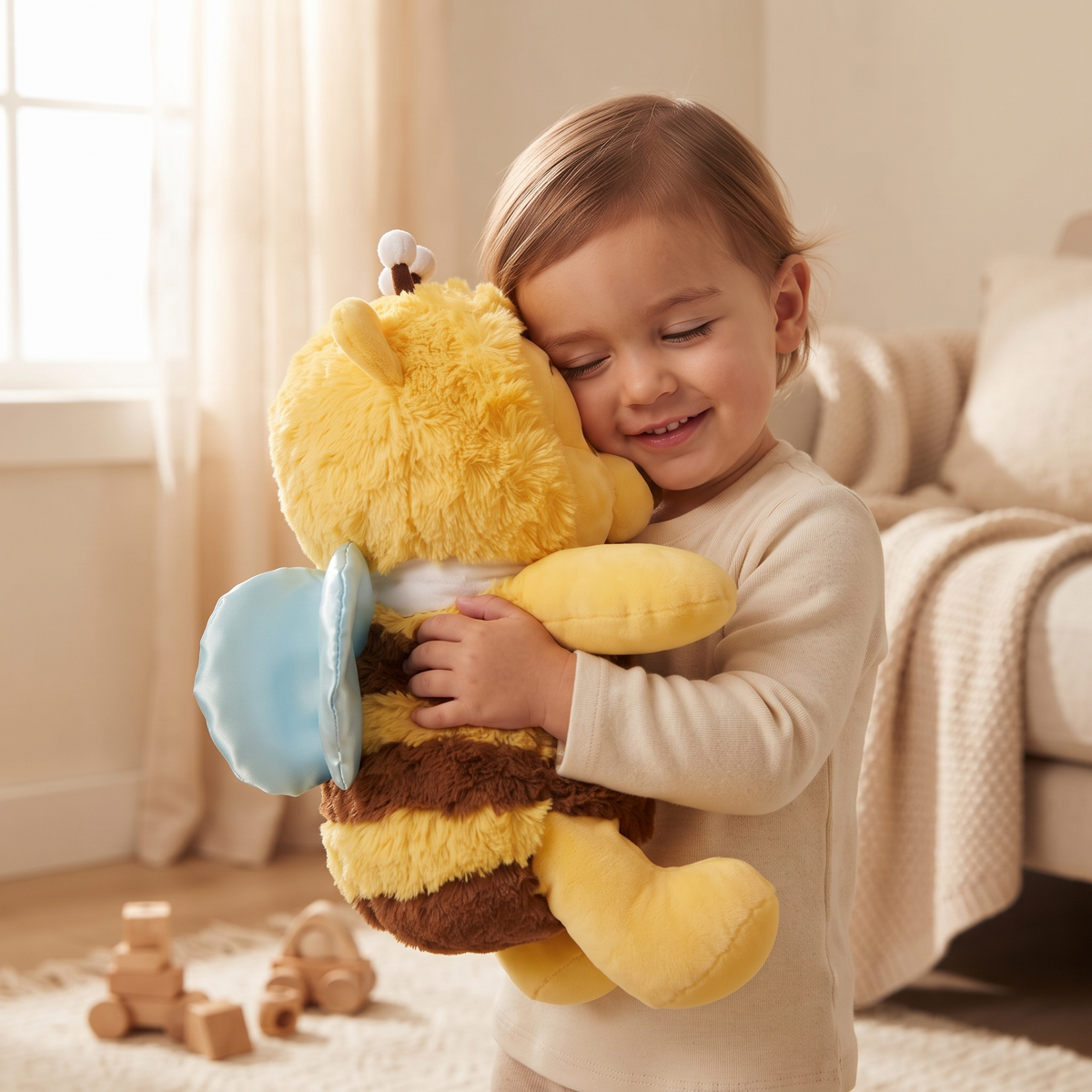 Peluche Winnie l'Ourson Déguisé en Abeille 50 cm
