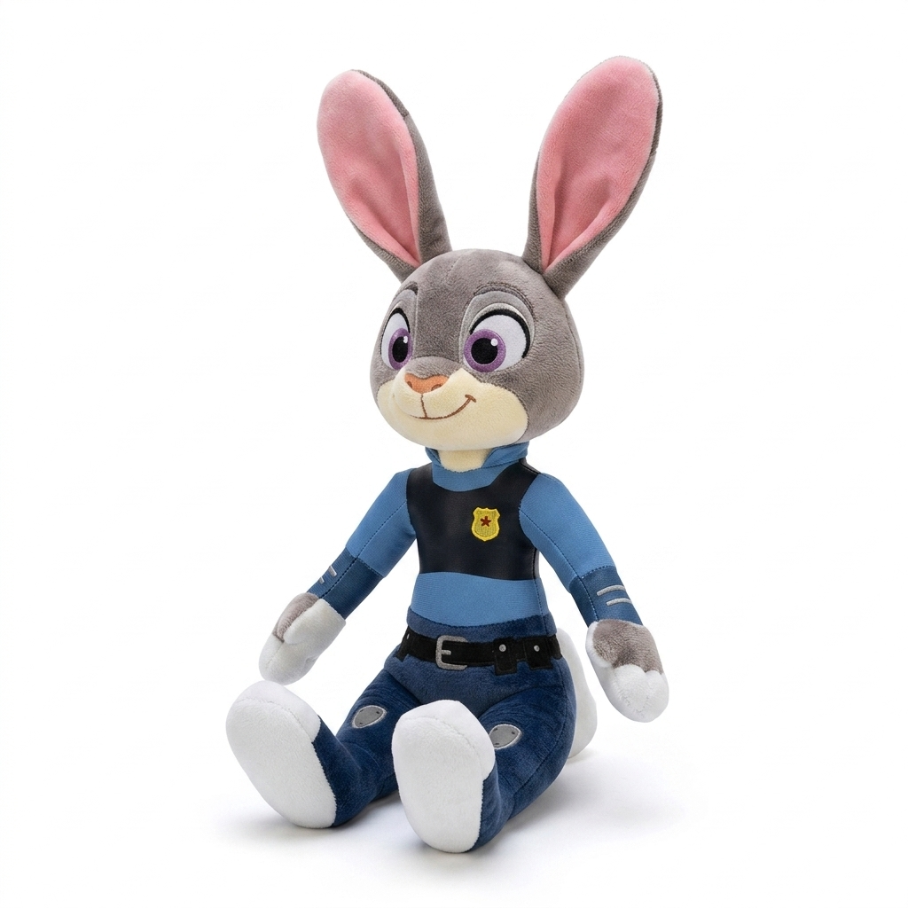 Peluche Zootopie Nick Wilde et Judy Hopps