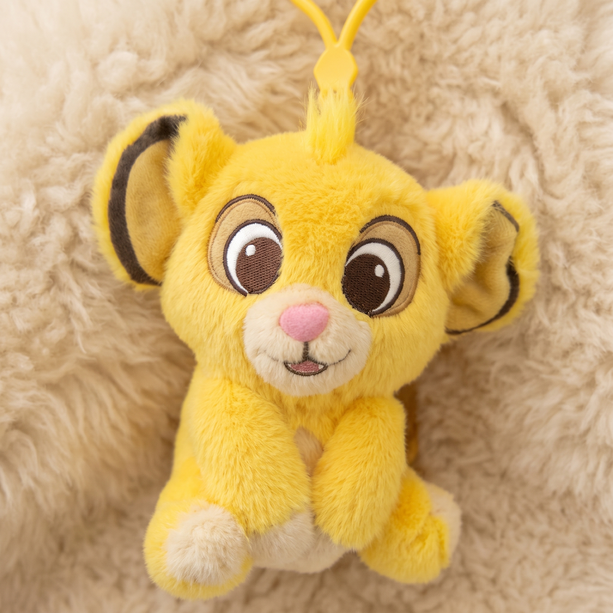 Porte-Clés Simba Peluche Le Roi Lion 12cm