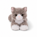 Peluche Chat Réaliste Gris Tigré