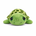Peluche Tortue aux Grands Yeux Verts