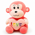 Singe en Peluche avec Cœur Love
