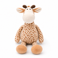 Peluche Girafe Assise à Gros Sabots