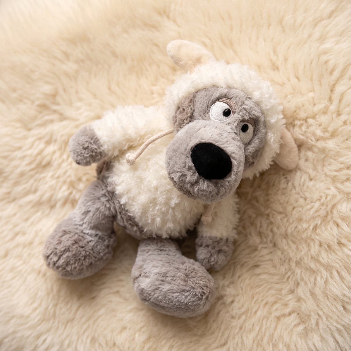 Peluche Loup Mouton Humoristique